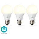 Chytrá LED žárovka NEDIS WIFILW13WTE27, Wi-Fi, 9W, 800lm, E27, teplá bílá/studená bílá 