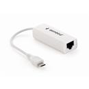 Eth adapter GEMBIRD microUSB na LAN pro mobilní zařízení