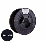 Filament C-TECH PREMIUM LINE, TPU 90A, flexibilní, dopravní černá, RAL9017, 1,75mm, 1kg                   