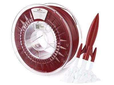 Filament Spectrum PLA High Speed 1.75mm CRIMSON RED 1kg