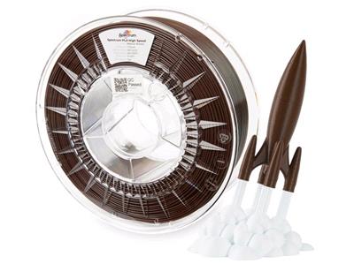 Filament Spectrum PLA High Speed 1.75mm WALNUT BROWN 1kg
