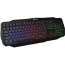 Herní klávesnice C-TECH Arcus (GKB-15), casual gaming, CZ/SK, duhové podsvícení, USB