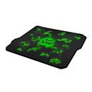 Herní podložka pod myš C-TECH ANTHEA CYBER GREEN, pro gaming, 320x270x4mm, obšité okraje