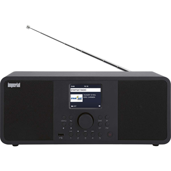 Hybridní stereo rádio Imperial DABMAN i205, DAB+, FM, internet, Bluetooth, černá