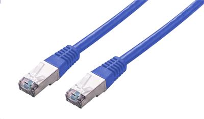 Patchcord Cat5e, FTP, modrý, 2m