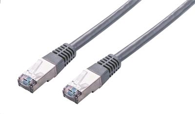 Patchcord Cat5e, FTP, šedý, 0,25m
