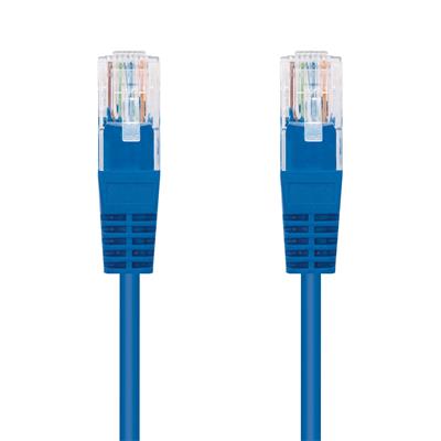 Patchcord Cat5e, UTP, modrý, 0,5m