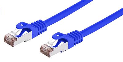 Patchcord Cat6, FTP, modrý, 0,25m