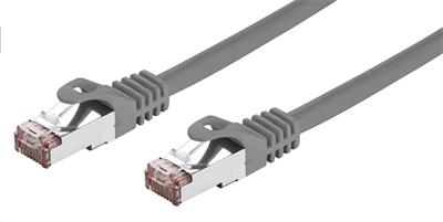Patchcord Cat6, FTP, šedý, 2m
