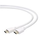 Kabel CABLEXPERT HDMI-HDMI            3m, 1.4, M/M stíněný, zlacené kontakty, bílý