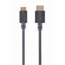 Kabel CABLEXPERT HDMI-HDMI mini        1,8m, 1.4, M/M stíněný, zlacené kontakty, černý