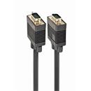 Kabel CABLEXPERT přípojný k mon  15M/15M VGA   1,8m stíněný extra, ferrit, černý