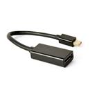 Kabel CABLEXPERT red. Displayport na miniDisplayport, F/M, 4K, černá