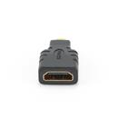 Kabel CABLEXPERT red. HDMI na HDMI micro, zlacené kontakty, černá
