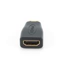Kabel CABLEXPERT red. HDMI na HDMI mini-C, F/M, zlacené kontakty, černá