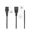 Kabel CABLEXPERT síťový, prodlužovací, 1,8m VDE 220/230V napájecí