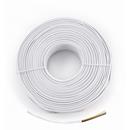 Kabel CABLEXPERT Telefonní drát  100m bílý         