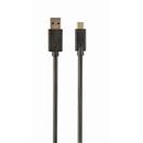 Kabel CABLEXPERT USB 3.0 AM na Type-C kabel (AM/CM), 1,8m, černý