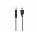 Kabel CABLEXPERT USB A-B 1,8m 2.0 HQ Black, zlacené kontakty