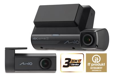 Kamera do auta MIO MiVue 955W DUAL 4K, HDR, LCD 2,7"