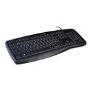 Klávesnice C-TECH KB-107 USB, ERGO,  černá, CZ/SK