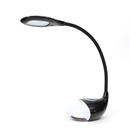 LED stolní lampička PLATINET PDLQ10B, 6W, 200lm, RGB podsvětlení, černá
