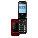 Mobilní telefon eSTAR Digni Flip, CZ lokalizace, červený