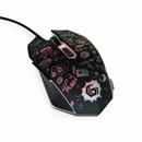 Myš GEMBIRD MUS-6B-GRAFIX-01, černá s grafickým potiskem, USB