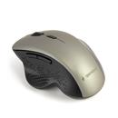 Myš GEMBIRD MUSW-6B-02, černo-stříbrná, bezdrátová, USB nano receiver