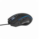 Myš GEMBIRD RAGNAR RX300, podsvícená, 8 tlačítek, černá, 12 000DPI,  USB