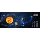 Podložka pod myš látková SOLAR SYSTEM, herní, 350x900