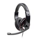 Sluchátka s mik Gembird MHS-001 Gaming black